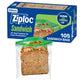 Buy now Ziploc Sandwich and Snack Bags with EasyGuide Texture, Plastic Storage Bags with Grip 'n Seal Technology, 270 Bags Total at indiglob india