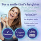 Buy now GuruNanda Teeth Whitening Strips - 7-Day Treatment with Non-Slip, Dry Strip Technology - Whitening Designed with Care for a Brighter Smile at indiglob india