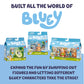 Buy now Bluey Pass The Parcel Figurine Toys Pack of 4, Character Toys with Bingo, Lucky’s Dad, and Lila Figures, Small Action Figures for Kids Ages 3+ at indiglob india