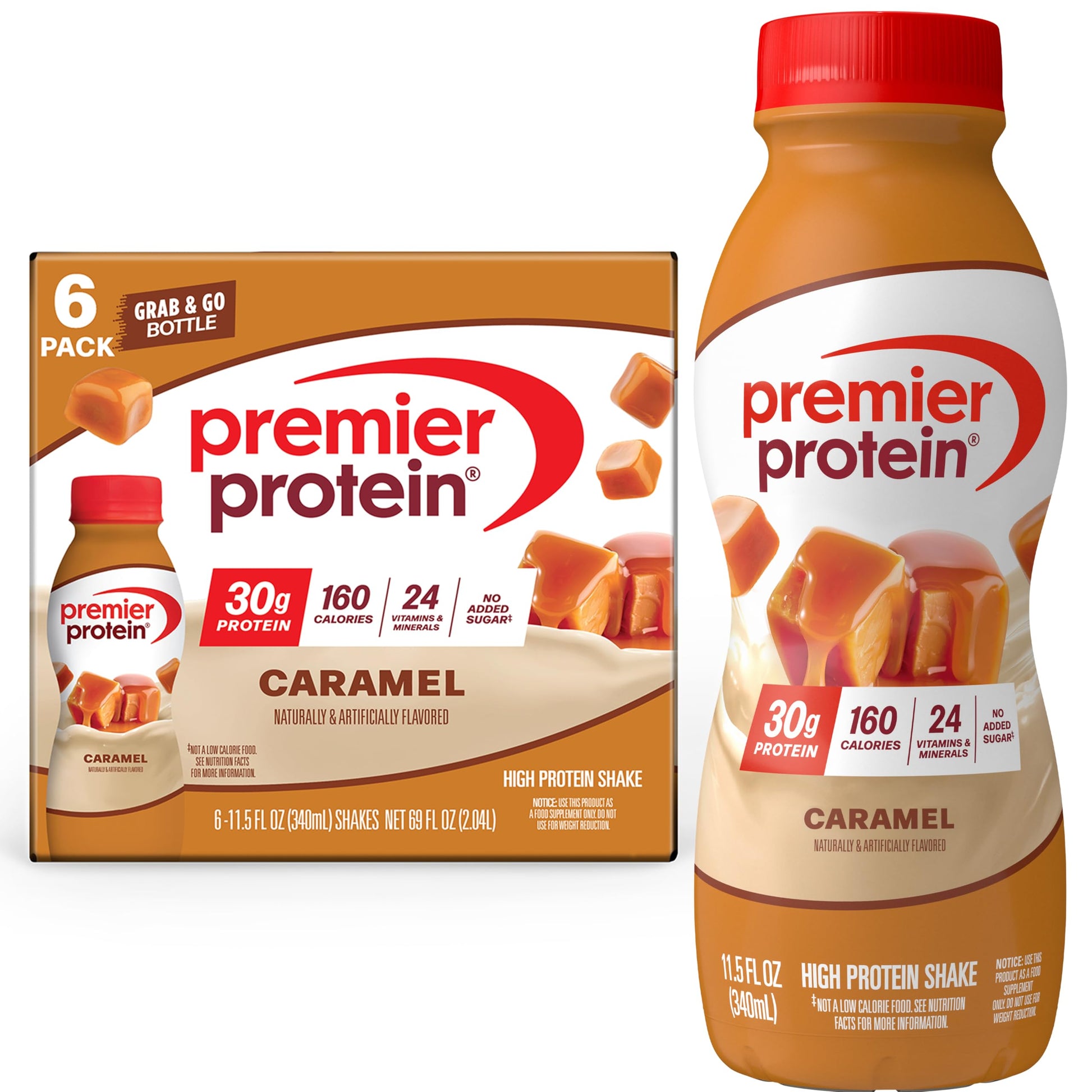Buy now Premier Protein Shake, Peaches & Cream, 30g Protein, No Added Sugar, 24 Vitamins & Minerals to Support Immune Health, 11.5 fl oz, 12 Pack (Packaging May Vary) at indiglob india