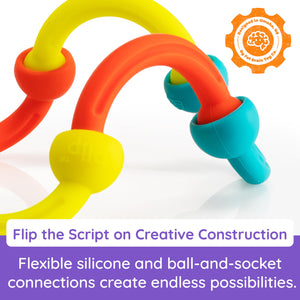 Buy now Fat Brain Toys Plip Kit, Building Toys for Creative Play, Creative Construction Play Set, Kids Toys Ages 5 to 12 at indiglob india