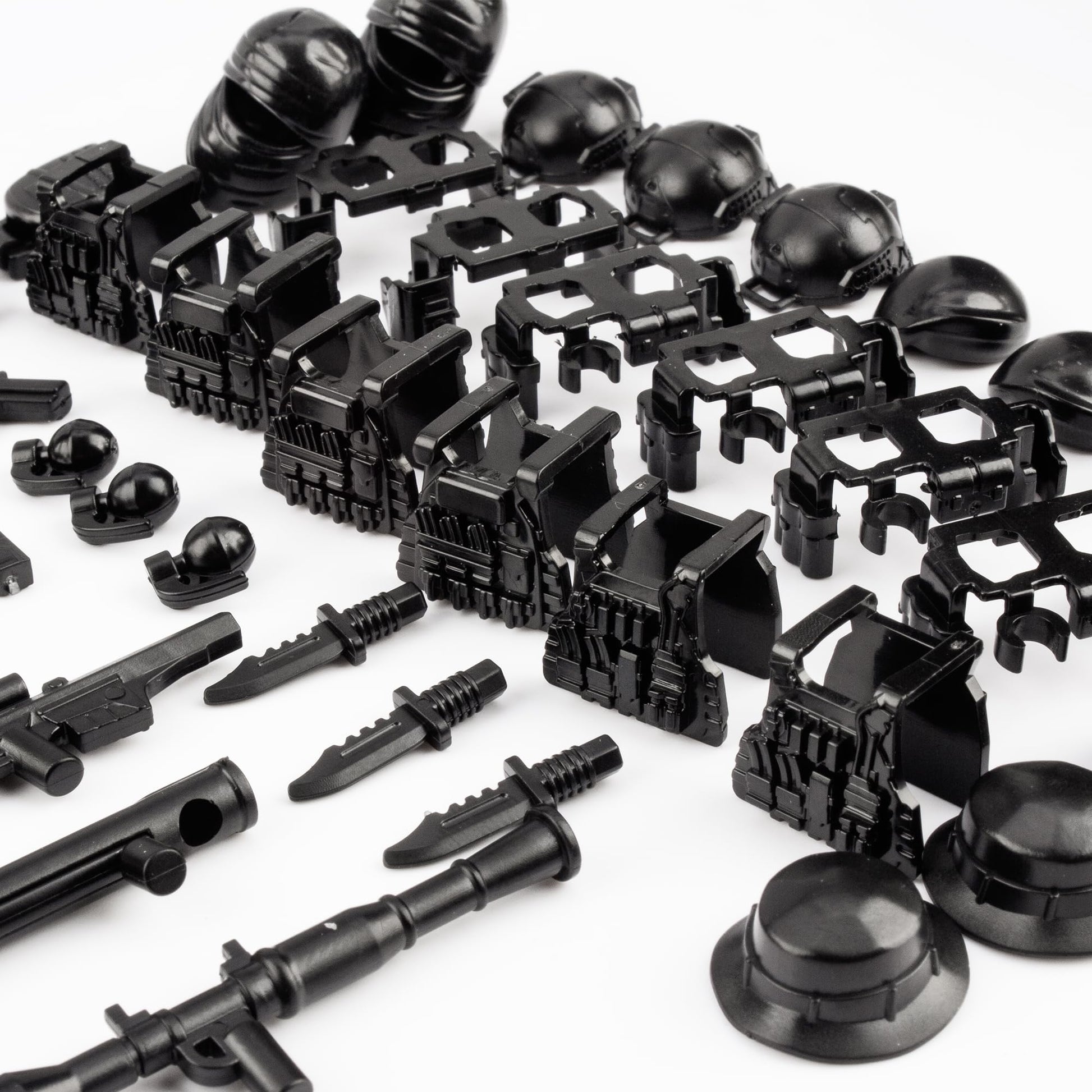 Buy now 83 Pcs Toy Soldiers Figures US Army Battle Toy Set - Weapons Pack Military Weapon Battle Building Blocks Compatible with Major Brand, 3 Years Old and up at indiglob india