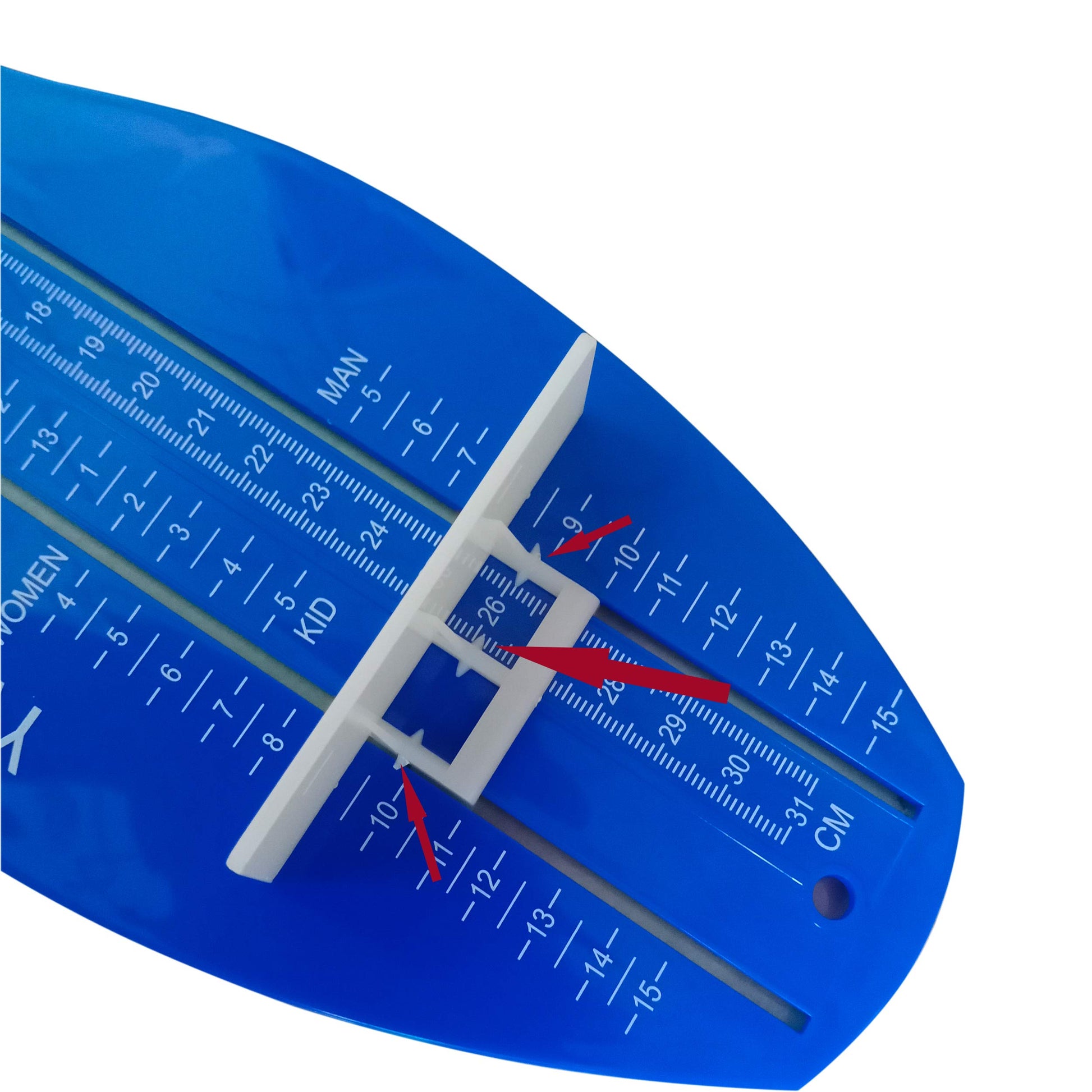 Buy now Foot Measurement Device | Kids Foot Length Measure Gauge Shoe Sizer Measuring for Infants Kids Men Women Adults | US Standard Shoe Size at indiglob india