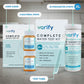 Varify 17in1 Complete Drinking Water Test Kit - 100 Strips + 2 Bacteria Tester Kits - Well, Tap, Home, City Water Testing Strip for Lead, Alkaline, Chlorine, Hardness, Iron, Fluoride, Copper & More
