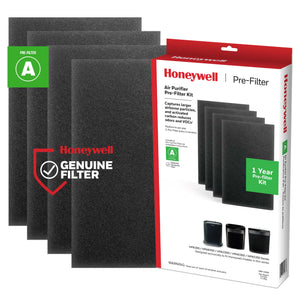 Buy now Honeywell HRF-A200 Air Purifier Pre Kit Filter, 4 Count (Pack of 1)- Allergen Air Filter Targets Dust, VOC, Pet, Kitchen, and Wildfire/Smoke Odors at indiglob india