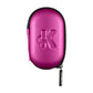 The Knot Dr. hair brush by Conair - Detangling hair brush - Removes Knots and Tangles in wet or dry hair- Black Neon w/Travel Case - Pink