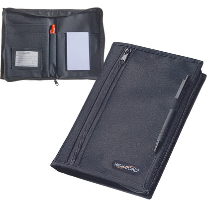 Buy now High Road Car Glove Box Organizer, Registration and Insurance Document Holder and Car Manual Holder with Flexible Secure Zippered Case and Note Pad at indiglob india