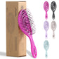 Buy now Ninabella Detangle Hair Brush for Women & Men - Does not Pull - Straightening Brushes for Straight & Curly Hair - Unique Spiral Detangling Hairbrush - Green Small Pink at indiglob india