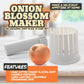 COOK'S CHOICE Onion Blossom Maker w The Original Better Breader Bowl- All-in-one Set with Blooming Onion Slicer & Mess Free Batter Breading Station- Great for Thanksgiving Holiday Parties- Made in USA