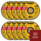 Buy now DeWalt DW8062 4-1/2"x.045"x7/8" Metal Angle Grinder Thin Cutoff Wheel, 10 Pack at indiglob india