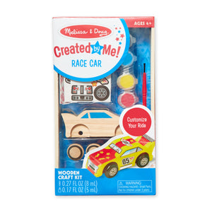 Buy now Melissa & Doug Created by Me! Race Car Wooden Craft Kit at indiglob india