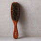 Diane Premium 100% Boar Bristle 7 Row Wave Brush for Men and Barbers, Medium-Firm Bristles for Thick Coarse Hair, Detangling, Smoothing