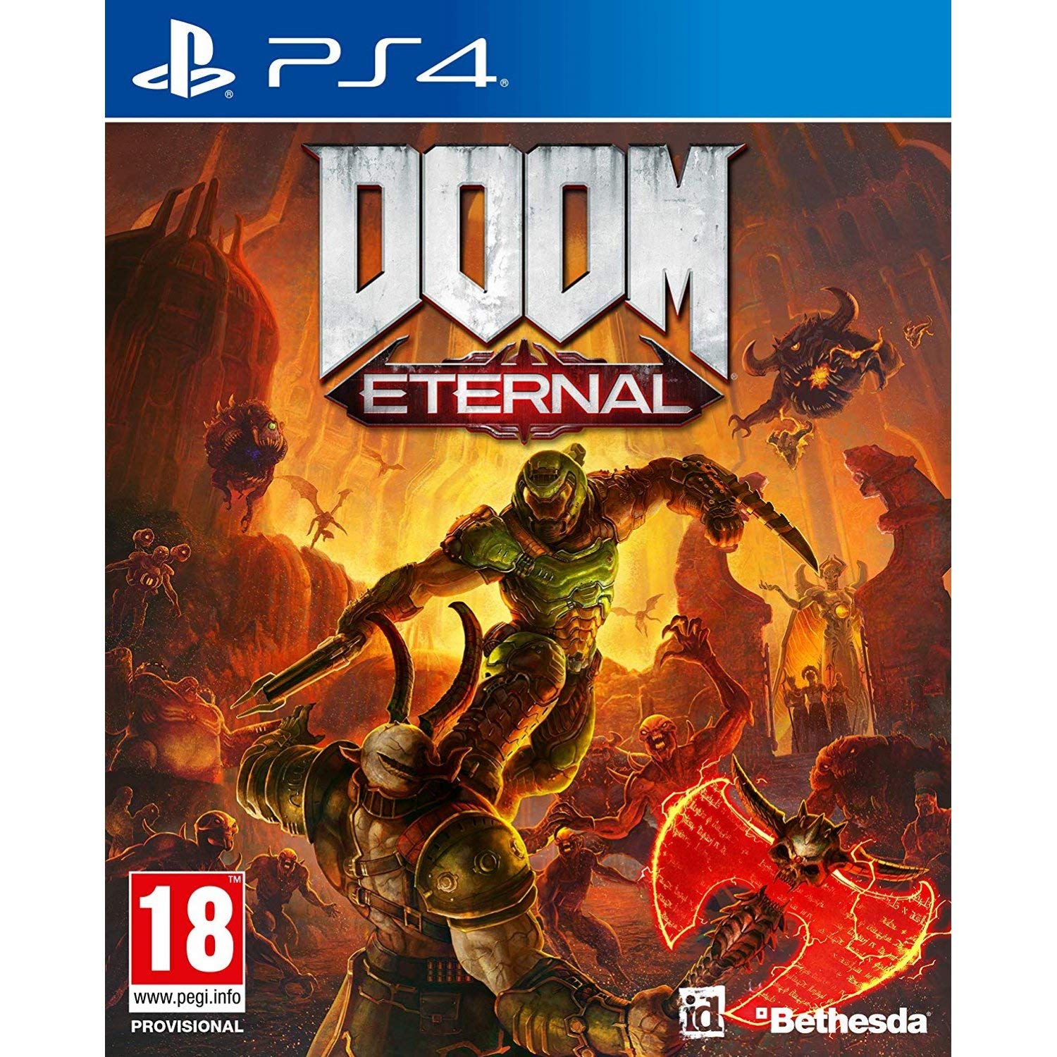 Buy now Doom: Eternal (PS4) at indiglob india