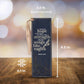 Christian Art Gifts Premium Vegan Faux Leather Scripture Bookmark for Men & Women: On Wings Like Eagles - Isaiah 40:31 Inspirational Bible Verse, Heat-Debossed, Reading Accessory w/Tassel, Navy Blue