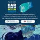 Earvolution Floating Putty Buddies Ear Plugs for Swimming - Invented by an Ear Physician - Moldable, Premium, Silicone - Floats on Water - Waterproof - Made in The USA - 3 Pack - Red/White/Blue