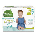 Buy now Seventh Generation Baby Diapers Size 5 Diapers Protection Diapers Chlorine Free Size 5, 132 Count at indiglob india