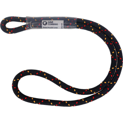 GM CLIMBING 6mm Prusik Cord Pre-Sewn 12in Prusik Loop for Climbing Arborist Rescue Mountaineering General Outdoor Use