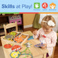 Buy now Melissa & Doug Alphabet Wooden Lacing Cards With Double-Sided Panels and Matching Laces at indiglob india