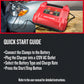 Buy now CRAFTSMAN 15A Car Battery Charger and Battery Maintainer, 4-in-1 Solution, for 6V/12V Power Sport, Automotive, and Marine Batteries, CMXCESM162 at indiglob india