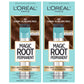 Buy now L'Oreal Paris Magic Root Rescue 10 Minute Root Hair Coloring Kit, Permanent Hair Color with Quick Precision Applicator, 100 percent Gray Coverage, 4 Dark Brown, 2 count at indiglob india