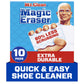 Buy now Mr. Clean Magic Eraser Sponge, All Purpose Cleaner, Cleaning Scrubber, Wall Cleaner, Sneaker Cleaner, Kitchen, Bathroom, Shower Cleaning Supplies, Melamine Sponge, Cleaning Pads, Extra Durable, 10ct Original Version 10 Count (Pack of 1) at indiglob india