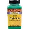Fiebing's Edge Kote (4oz, Light Brown) - Leather Edge Paint for Shoes, Furniture, Purses, Couches, Belts - Flexible, Water Resistant, Semi Gloss Color Coating Leather Dye to Protect Natural Edges - Green