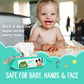 Buy now Seventh Generation Free & Clear Baby Wipes Refill Unscented and Sensitive Gentle as Water 64 count Pack of 12 (768 Total) at indiglob india