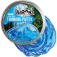 Crazy Aaron's Transparent Thinking Putty - 4" Falling Water Liquid Glass See Through Putty Tin - 90 Grams, Never Dries Out - Made in USA