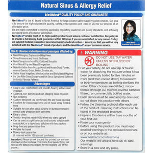 NeilMed Sinus Rinse - A Complete Sinus Nasal Rinse Kit, 50 count (Pack of 1) Count may vary