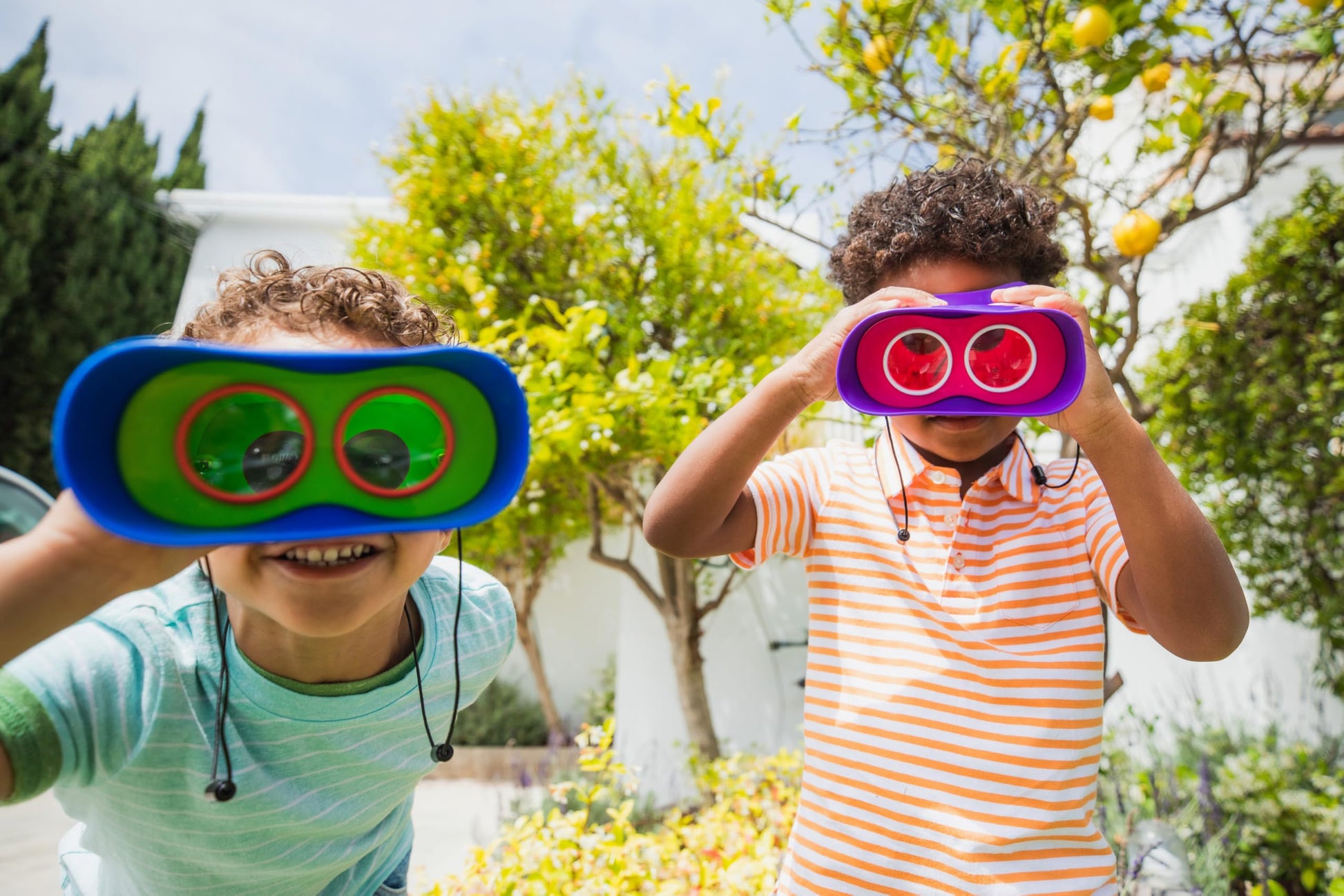 Buy now Educational Insights GeoSafari Jr. Kidnoculars, Binoculars for Toddlers & Kids, Easter Basket Stuffers for Kids, Gift for Toddlers Ages 3+ at indiglob india