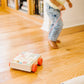 Buy now Melissa & Doug Classic ABC Wooden Block Cart Educational Toy with 30 1-Inch Solid Wood Blocks, Multicolor at indiglob india