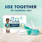 Pampers Pure Protection Baby Diapers, Size 3 (16-28 lbs), 116 Count, Up to 100% Leakproof, Premium Plant-based Skin Protection, Hypoallergenic Soft Diapers