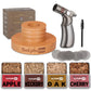 Buy now Cocktail Smoker Kit, Old Fashioned Smoker Kit for Bourbon Whiskey Drink, Smoker Infuser Kit with 4 Flavors Wood Chips, Birthday Father's Day Gifts for Husband, Men, Dad Cocktail Smoker Kit with Torch at indiglob india