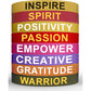Solza Silicone Wristbands Rubber Band Bracelets - Fun Motivational Wristbands for Kids and Adults