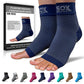 SB SOX Plantar Fasciitis Relief Socks – Ankle Brace Compression Sleeve – Arch Support for Foot Pain, Swelling, Heel Spurs – Foot Brace for Achilles Tendonitis Relief, Injury Recovery (Blue, Medium)