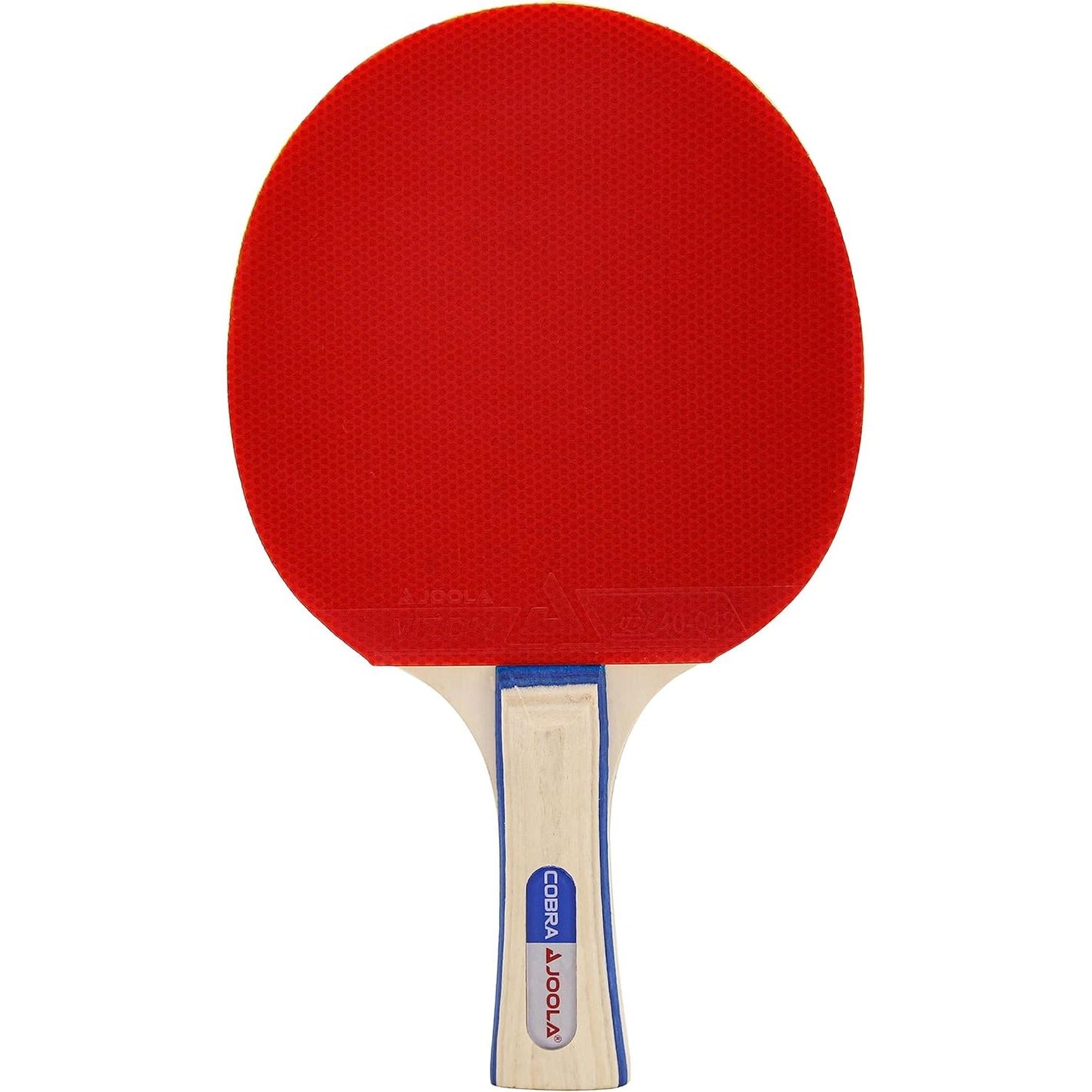 JOOLA Cobra Recreational Ping Pong Paddle - ITTF Approved Table Tennis Rubber - JOOLA Technology Ensures Ideal Ball Control and Spin - Table Tennis Racket for All Skill Levels - Flared Handle Grip