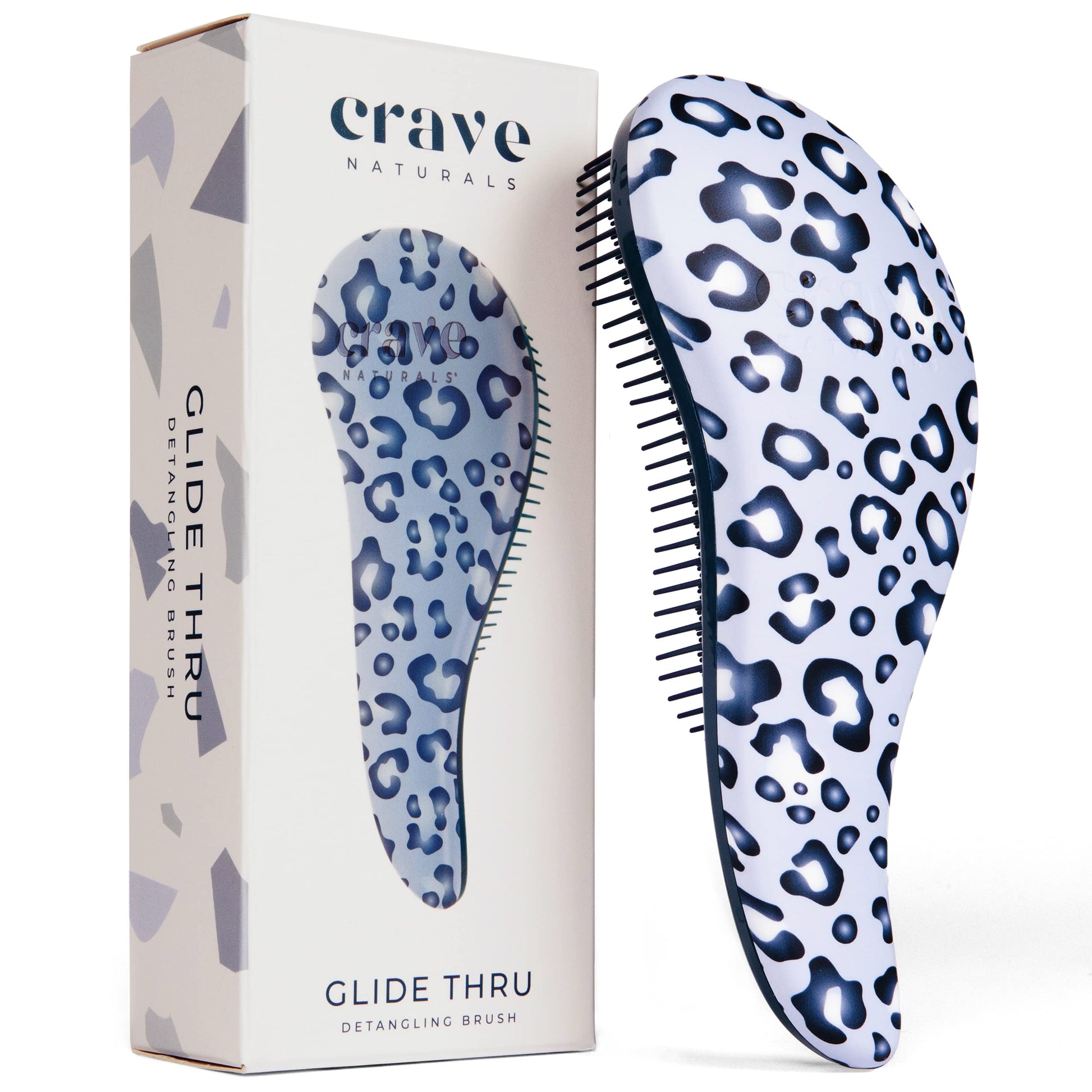 Buy now Crave Naturals Glide Thru Hair Brush - Detangler Brush for Curly, Straight, Wet or Dry Hair - Gentle Detangling Brushes for Adults, Kids, Toddlers - Hair Accessories for Women, 7.5x3" - Pink at indiglob india