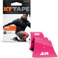 KT Tape, Pro Synthetic Kinesiology Athletic Tape, 20 Count, 10” Precut Strip