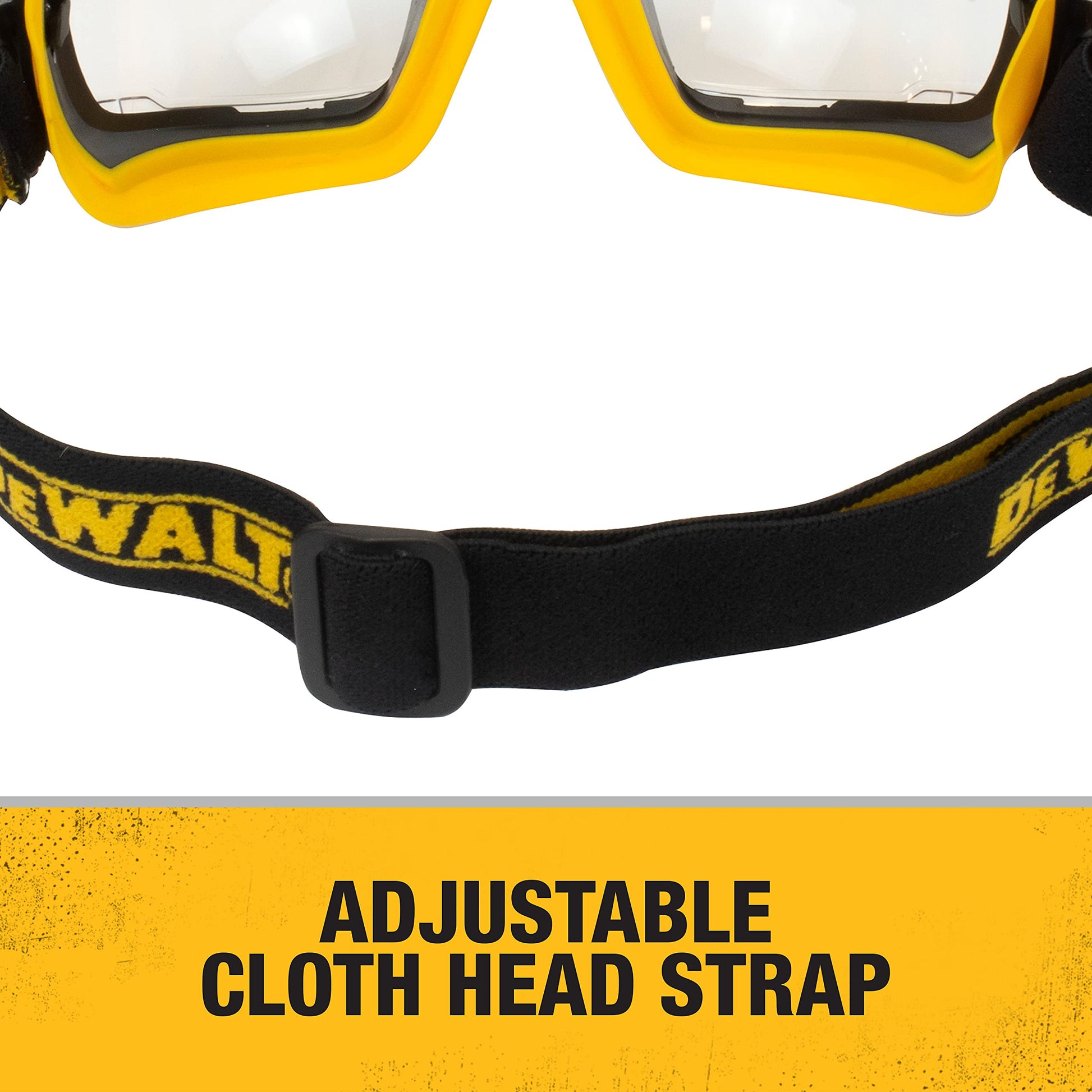 Buy now DEWALT Safety Goggles, Clear, Anti-Fog, DPG84 - Insulator at indiglob india