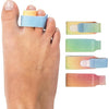 ZenToes Hammer Toe Corrector for Women & Men - Reusable Fabric Buddy Wraps for Broken Toes - Cushioned Toe Splint for Protection & Recovery & Hammertoe Straightener - 4 Count (OSFM, Beige) - Original Support ZenRainbow