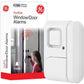 GE Personal Security Window and Door Alarm, 12 Pack, DIY Protection, Burglar Alert, Wireless Chime/Alarm, Easy Installation, Home Security, Ideal for Home, Garage, Apartment and More, White, 45989