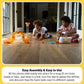 Buy now Fat Brain Toys The Original Air Toobz, Air-Powered STEM Building Toys for Kids & Teens, Kids Building Toys, STEM Toys for 3+ Year Old at indiglob india