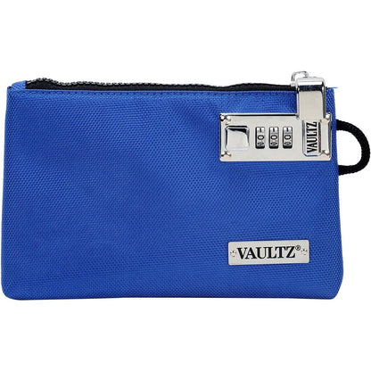 Vaultz Money Bag with Lock - 5 x 8 Inches, Men & Women's Locking Accessories Pouch for Cash, Bank Deposits, Wallet, Medicine, Phone and Credit Cards - Black