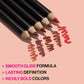 wet n wild Lip Liner Pencil Color Icon Lip Color Makeup, Dark Brown Chestnut