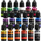 12 Colors Epoxy Resin Color Dye Colorant Liquid Epoxy Resin Pigment,10ml Each,Translucent