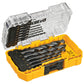 Buy now DEWALT Drill Bit Set, 3-Flats Shank,14-Piece, 135 Degree Split Point, for Plastic, Wood and Metal (DWA1184) at indiglob india