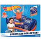 Buy now Hot Wheelsƒ?› Pop Up Play Tent, Playhouse for Boys, Race Car Tent with Connections for Hot Wheels Tracks, Indoor Playspace with Roll-Up Door & Roof Opening, Easy Setup, Folds Flat for Storage at indiglob india