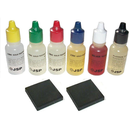 Buy now Personal Jewelry Testing Kit-Gold Silver Platinum Tests-Scrap Jewelry Shopper! at indiglob india