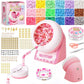 Buy now Tilhumt Bead Spinner, 2112Pcs Beading Set for Making 18 Friendship Bracelets, Bracelet Making Kit with 12 Colors Polymer Clay Beads, Crafts for Birthday Gift Choice, Patent Design Cordless 4005Pcs Pink Kit at indiglob india