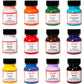 Angelus Acrylic Leather Paint, Best Sellers Kit, Flexible Paint For Shoes, Sneakers, Leather, Canvas, Furniture, and More - 12 Colors (1 oz Each)